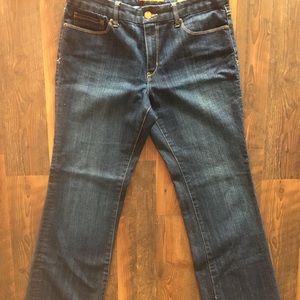Size 12L Darkwash Seven7 Boot Cut Premium Denim